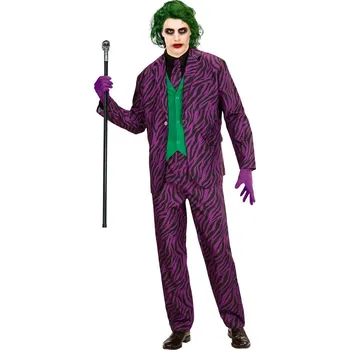Karnevalový kostým Fialový kostým Joker Velikost: M