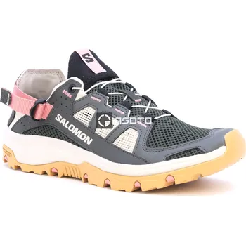 Dámská treková obuv SALOMON Techamphibian 5 W peat šedá dámská letní outdoor obuv Výprodej 37 1/3