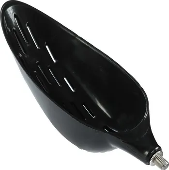 Vrtač návnad Giants Fishing zakrmovací lopatka Baiting Spoon With Holes Black (G-30211)