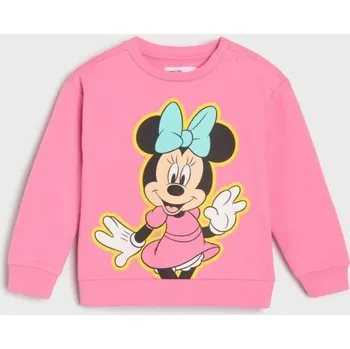 Dívčí mikina Sinsay - Mikina Minnie Mouse - begóniová - 174FT-31X - 174FT-31X-86