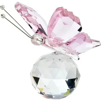 Křišťálový motýl pro svatební stolní dekorace | skleněná figurka - Styl2