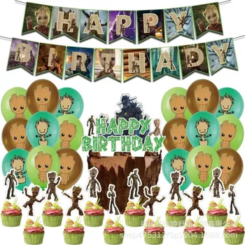 Party dekorace Set narozeninová dekorace Groot | Strážci galaxie