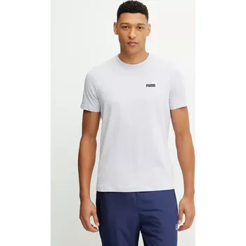 Pánské tričko Bavlněné tričko Puma 684717 modrá 05X, vel. S