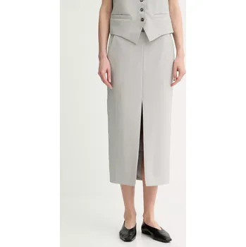 Dámská sukně Vlněná sukně Day Birger et Mikkelsen Mantel DAY65243725 šedá 90X, vel. 36