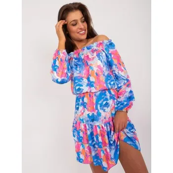 Dámské šaty Dámské šaty s potiskem RUE PARIS modré