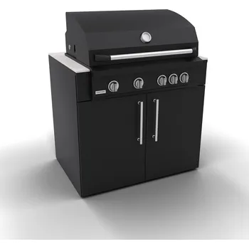 Zahradní gril Modulární kuchyňská skříňka Fontana ELYSIA 100 s grilem BBQ LUMEN 5