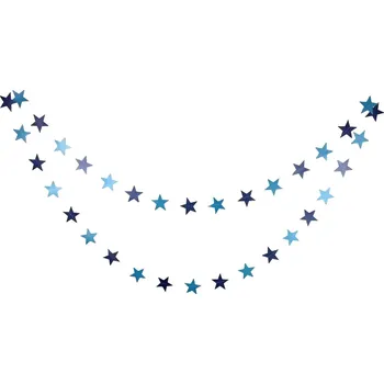 Girlanda hvězdy na oslavu | party dekorace - Styl 3