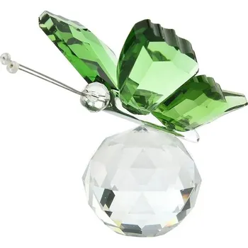 Křišťálový motýl pro svatební stolní dekorace | skleněná figurka - Styl4