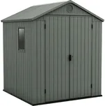 Zahradní domek Keter Darwin 6 x 6 zelený, s podlahou