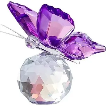 Křišťálový motýl pro svatební stolní dekorace | skleněná figurka - Styl5