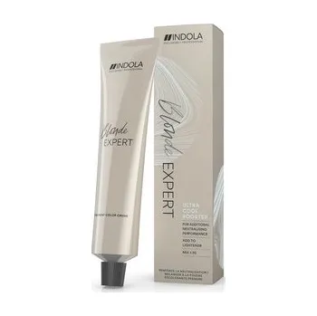 Vlasová regenerace Indola Blonde Expert Ultra Cool Booster neutralizační přísada k zesvětlovači 60 ml