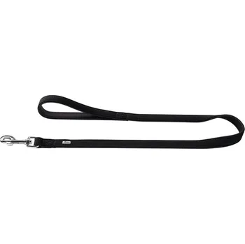 Vodítko pro psa Vodítko um.kůže Softie, černé Hunter 1,5 x 110 cm