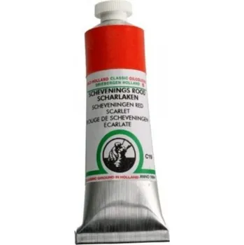 Olejová barva Olejová barva Old Holland C19 Scheveningen Red Scarlet 40 ml
