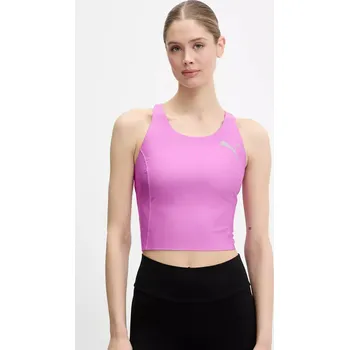 Tréninkový top Puma 526646 růžová 43X, vel. L