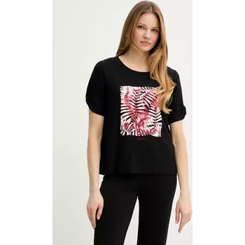 Tričko Liu Jo VA5155.JS360 černá 99X, vel. L