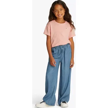 Pánské tričko Tričko Tommy Hilfiger oranžová barva, KG0KG08555 KG0KG08555.98.122.PPYA 32X, vel. 110