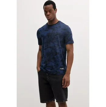 Bavlněné tričko Tommy Hilfiger MW0MW38933 námořnická modř 59X, vel. S