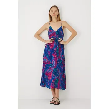 Dámské šaty Šaty Medicine více barev, midi RS25.SUDA08 vícebarevná MLM, vel. M