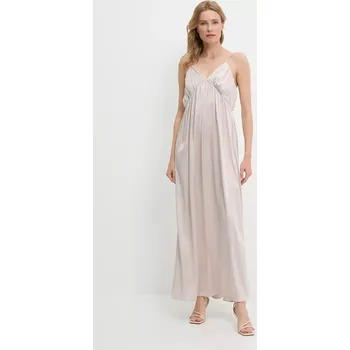 Dámské šaty Šaty Answear.LAB béžová barva, maxi ps9168.fos 80X, vel. M