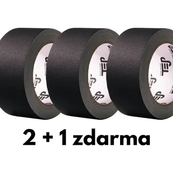 Lepicí páska TEJP Gaffa páska 2 +1 zdarma (Kvalitní a odolná Gaffa páska - pomocník při točení, focení a na eventu. Nezanechává stopy lepidla.)