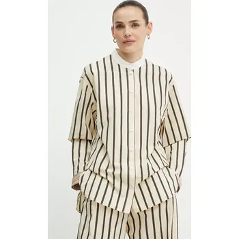 Košile Forte Forte 13851.my.shirt béžová 08A, vel. 38