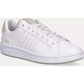Dámské tenisky Kožené sneakers boty K-Swiss LOZAN KLUB LTH bílá barva, 97263.907.M 00X, EUR 38