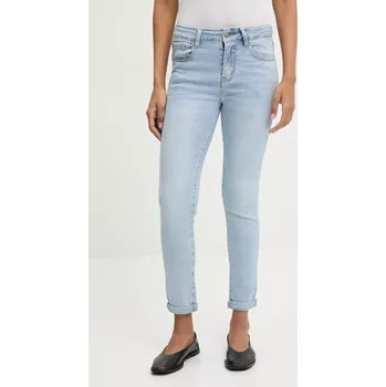 Dámské džíny Džíny Answear.LAB dámské, high waist HM5317.2.fos modrá 50X, vel. S