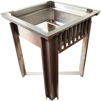 Úklidový vozík PODÁVACÍ ŠACHTA PŠ 500×500 N NA KOŠE | ABNER, 12417