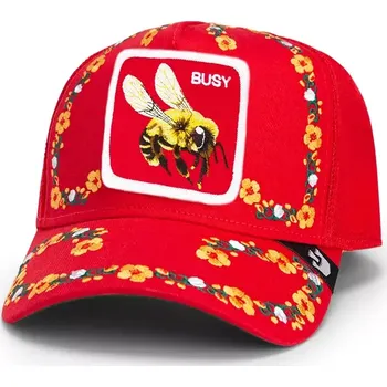 Kšiltovka Kšiltovka Goorin Bros Smell the Flowers 101.1922 červená 33X, vel. ONE SIZE