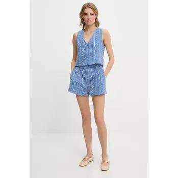 Dámská vesta Vesta a šortky Answear.LAB ps9172ab.fos modrá 55X, vel. L