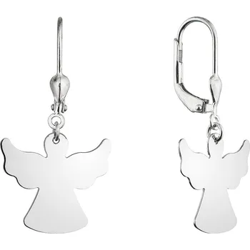 Náušnice Stříbrné náušnice andělé 61133