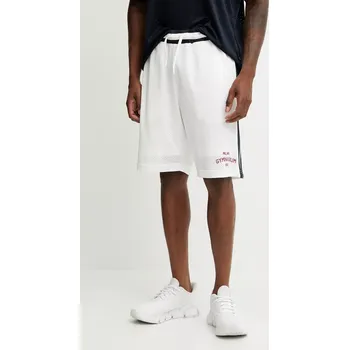 Pánské kraťasy Tréninkové šortky EA7 Emporio Armani pánské, bílá barva, AF13509.7M000253 00X, vel. XL