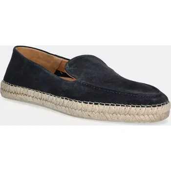 Dámské polobotky Semišové espadrilky Hackett London ALTEA LOAFER HMS21491 námořnická modř 59X, EUR 41