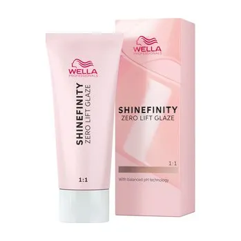 Kosmetika Wella Professionals Shinefinity Zero Lift Glaze Natural demi-permanentní barva - přírodní odstíny 60 ml, 04/07 Natural Bitter Chocolate