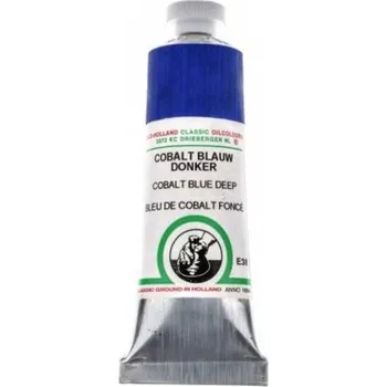 Olejová barva Olejová barva Old Hollan E38 Cobalt Blue Deep 125 ml