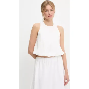 Dámská halenka Bavlněná halenka Answear.LAB dámská, bílá barva, hladká 1618.HWK 00X, vel. M