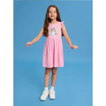 Dívčí oblečení Sinsay - Šaty Bluey - růžová - 157EF-30X - 157EF-30X-122