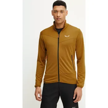 Pánská mikina Sportovní mikina Salewa Puez Altavia hnědá barva, 00.0000029138 82X, vel. M