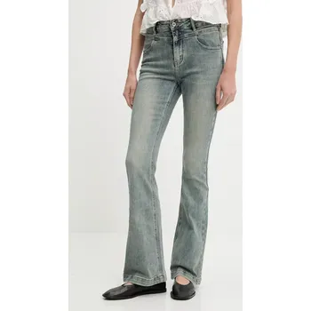 Dámské džíny Džíny Answear.LAB dámské, high waist HM6649.3.fos modrá 95X, vel. XS