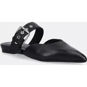 Dámské pantofle Kožené pantofle Marc O'Polo PENELOPE 4A dámské, černá barva, 50318783702100 99X, EUR 40