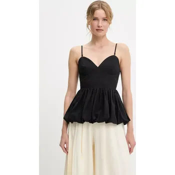 Dámská halenka Halenka Answear.LAB dámská, černá barva, hladká az1566.fos 99X, vel. S