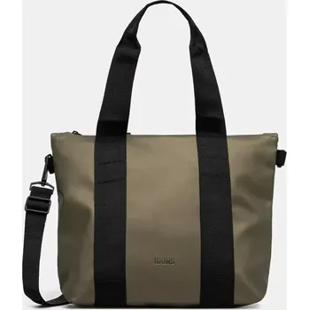 Kabelka Taška Rains Tote Bag Micro W3 zelená barva, 14180 14180.105 81X, vel. ONE SIZE