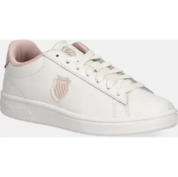 Pánské tenisky Sneakers boty K-Swiss COURT SHIELD II béžová barva, 94412.165.M 01X, EUR 41