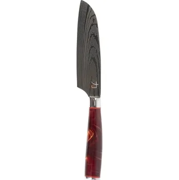 Kuchyňský nůž Masterpro Nůž Santoku TETSU 12,5 cm nerez