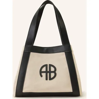 Kabelka Anine Bing Dámský Shopper Cara, režná / černá, one size