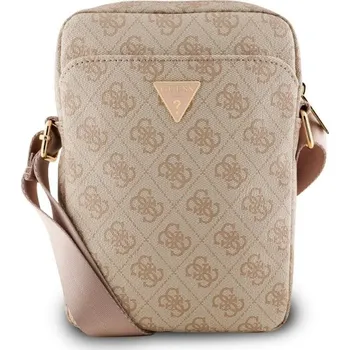 Guess PU 4G Triangle Logo Taška 8" Pink