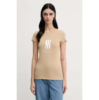 Pánské tričko Tričko Armani Exchange XW000511.AF11929 béžová 80X, vel. L