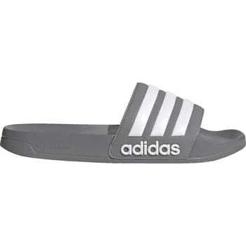 Pánské pantofle ADIDAS Pantofle Adilette Shower 39 2/3 BÍLÁ|ŠEDÁ