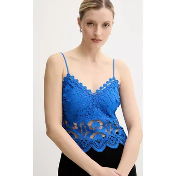 Dámská halenka Halenka Morgan OBEAU modrá 57X, vel. 38