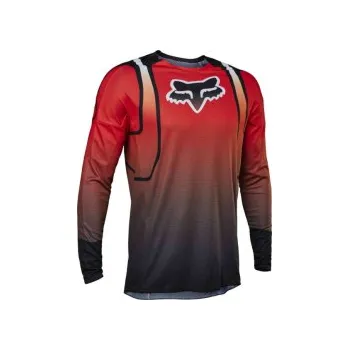 Sportovní oblečení Mx dres Fox Racing Vizen Fluo Red, Velikost L